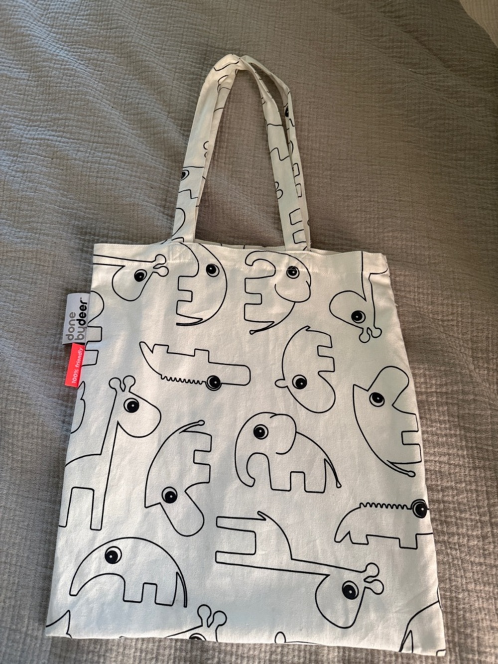 Done by Deer Baby tote bag